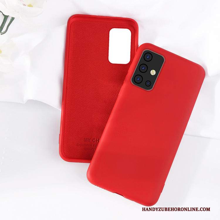 Custodia Samsung Galaxy A71 Protezione Semplici Tempra, Cover Samsung Galaxy A71 Anti-caduta Verde