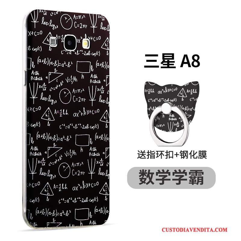 Custodia Samsung Galaxy A8 Colore Tendenza Morbido, Cover Samsung Galaxy A8 Cartone Animato Di Personalitàtelefono