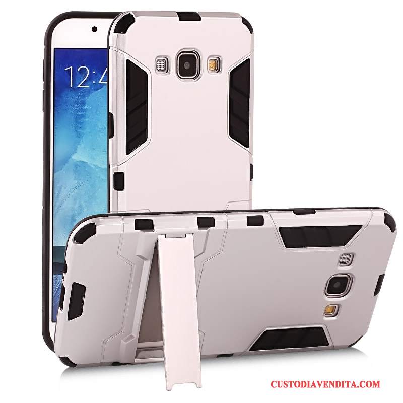 Custodia Samsung Galaxy A8 Protezione Supporto Tendenza, Cover Samsung Galaxy A8 Anti-caduta Oro