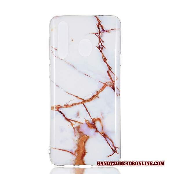 Custodia Samsung Galaxy A8s Cartone Animato Tendenza Porpora, Cover Samsung Galaxy A8s Protezione Ornamenti Appesi Grande