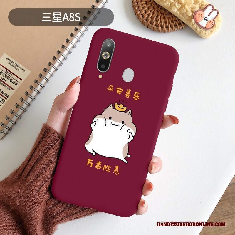 Custodia Samsung Galaxy A8s Protezione Stile Cinese Tendenza, Cover Samsung Galaxy A8s Creativo Tutto Incluso Macchiati