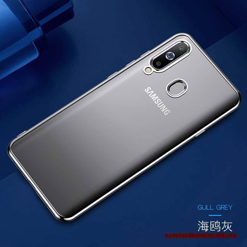 Custodia Samsung Galaxy A8s Silicone Tutto Incluso Trasparente, Cover Samsung Galaxy A8s Creativo Rosso Anti-caduta