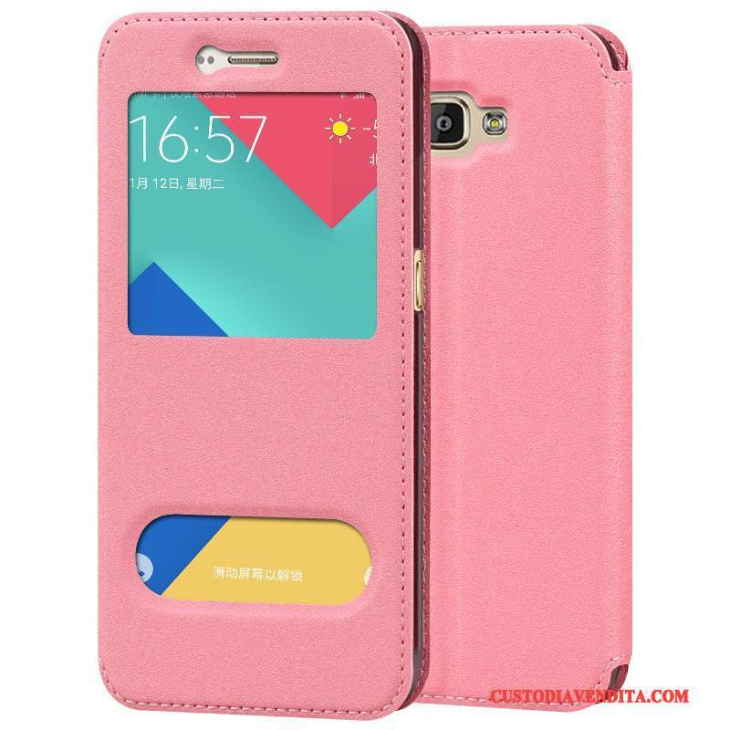 Custodia Samsung Galaxy A9 Silicone Rosso Anti-caduta, Cover Samsung Galaxy A9 Protezione Morbidotelefono