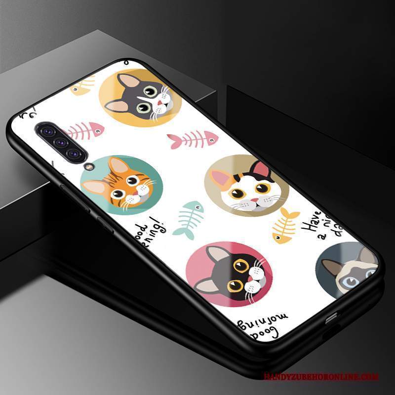 Custodia Samsung Galaxy A90 5g Cartone Animato Difficile Rosa, Cover Samsung Galaxy A90 5g Protezione Vetrotelefono