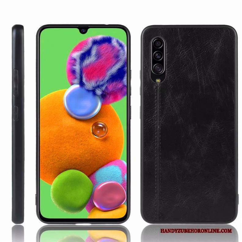 Custodia Samsung Galaxy A90 5g Creativo Anti-caduta Giallo, Cover Samsung Galaxy A90 5g Protezione Semplicitelefono