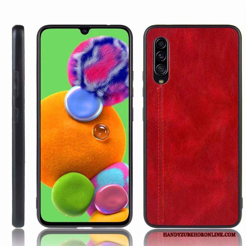 Custodia Samsung Galaxy A90 5g Creativo Anti-caduta Giallo, Cover Samsung Galaxy A90 5g Protezione Semplicitelefono