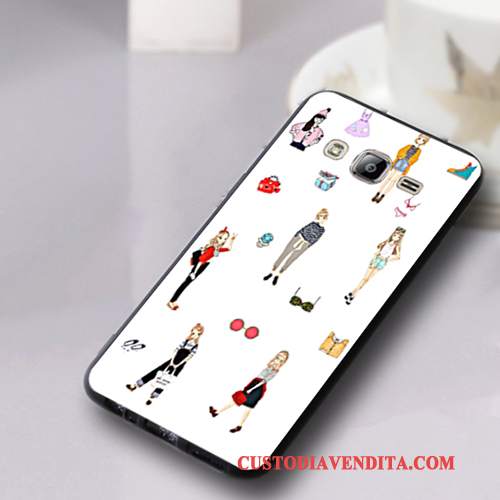 Custodia Samsung Galaxy J3 2016 Cartone Animato Morbido Tutto Incluso, Cover Samsung Galaxy J3 2016 Silicone Anti-cadutatelefono