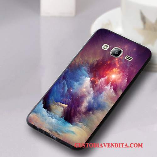 Custodia Samsung Galaxy J3 2016 Cartone Animato Morbido Tutto Incluso, Cover Samsung Galaxy J3 2016 Silicone Anti-cadutatelefono