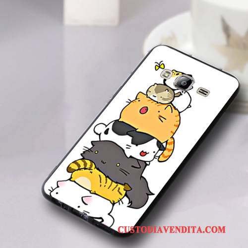 Custodia Samsung Galaxy J3 2016 Cartone Animato Morbido Tutto Incluso, Cover Samsung Galaxy J3 2016 Silicone Anti-cadutatelefono