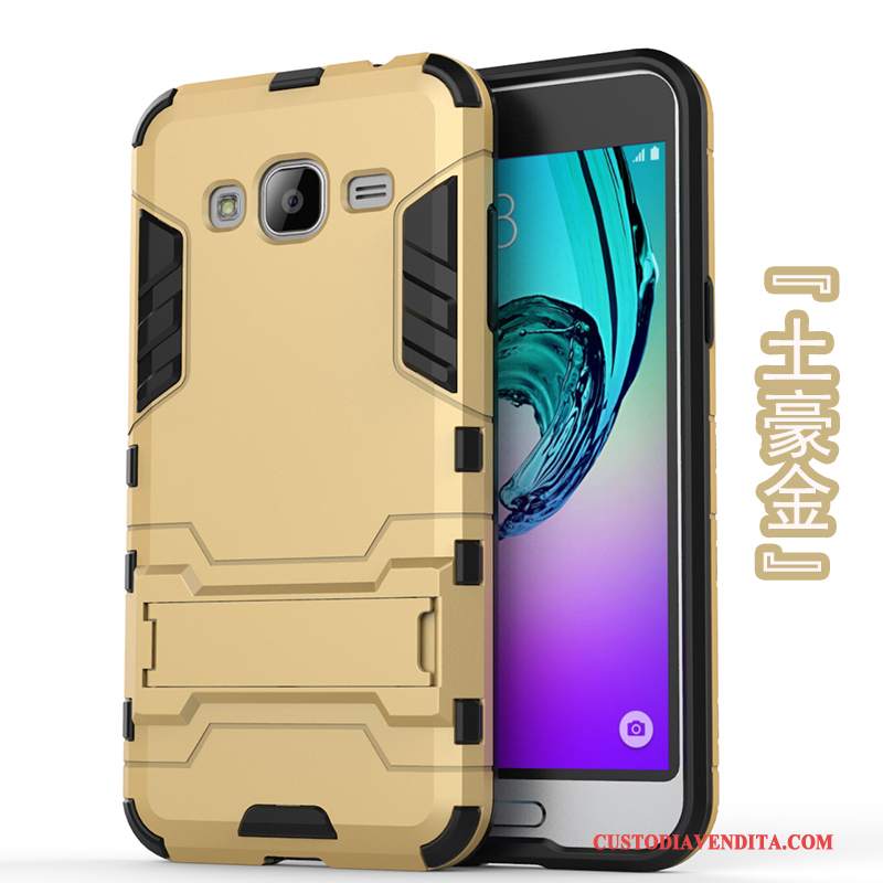 Custodia Samsung Galaxy J3 2016 Protezione Difficile Anti-caduta, Cover Samsung Galaxy J3 2016 Telefono Morbido