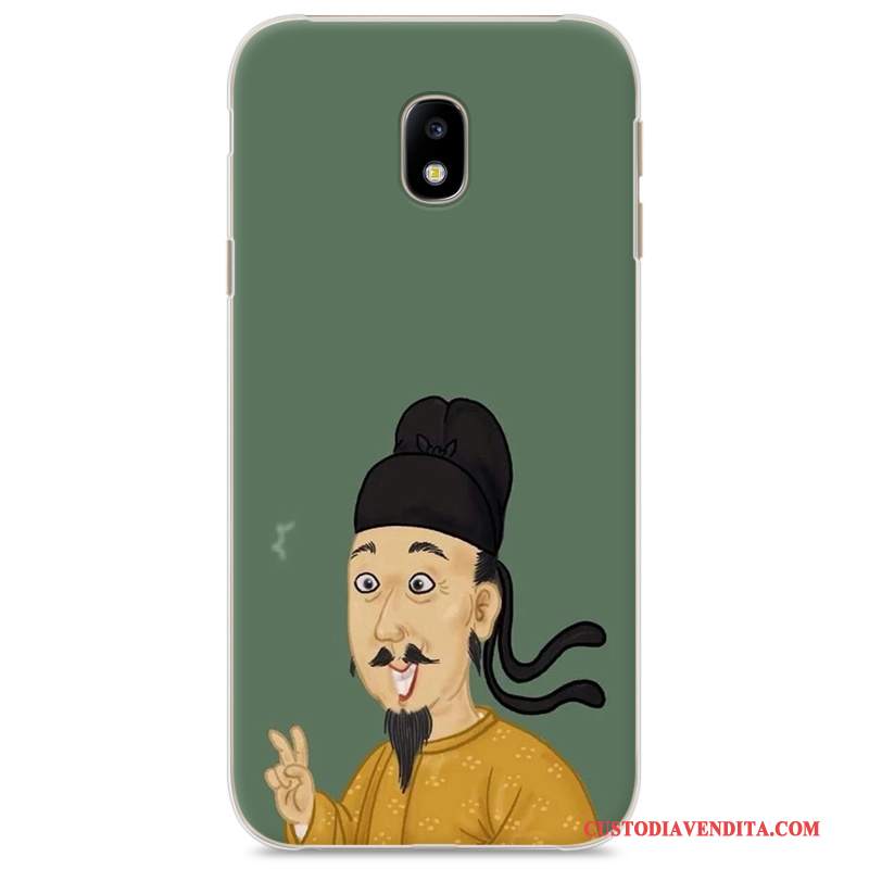 Custodia Samsung Galaxy J3 2017 Colore Telefono Grigio, Cover Samsung Galaxy J3 2017 Protezione Amanti Difficile