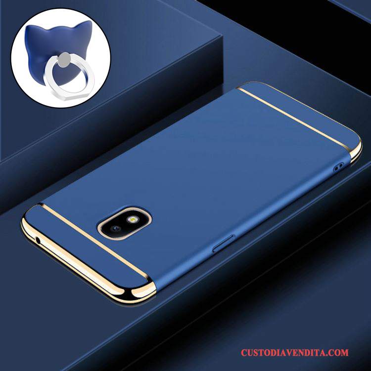Custodia Samsung Galaxy J3 2017 Protezione Blu Difficile, Cover Samsung Galaxy J3 2017 Hemming Anti-caduta