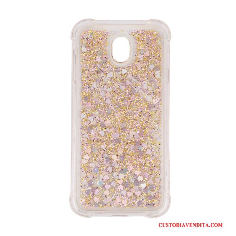 Custodia Samsung Galaxy J5 2017 Sabbie Mobilitelefono, Cover Samsung Galaxy J5 2017 Rosa Anti-caduta