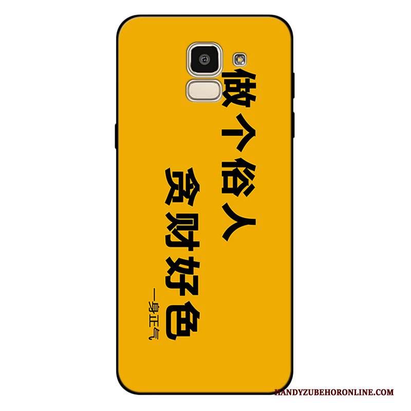Custodia Samsung Galaxy J6 Macchiati Tutto Incluso, Cover Samsung Galaxy J6 Morbido Tendenza