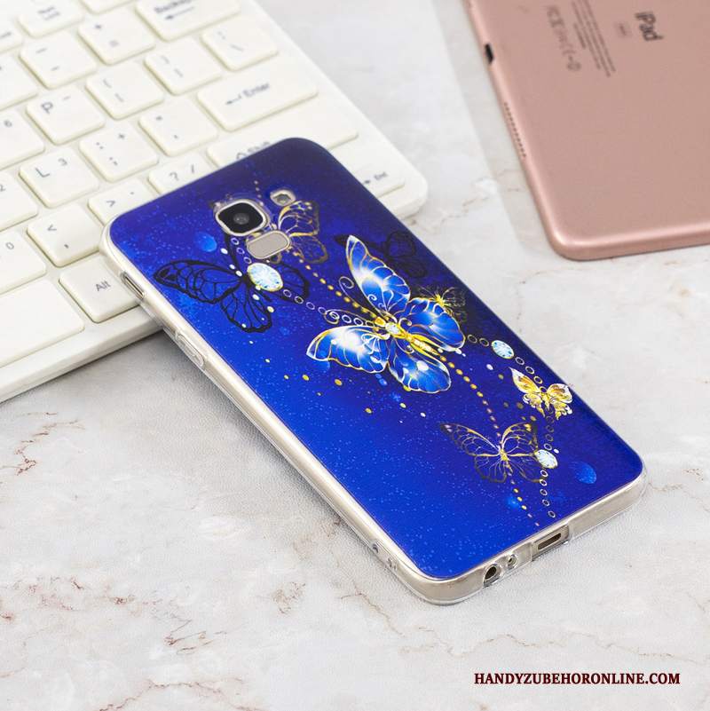Custodia Samsung Galaxy J6 Moda Anti-caduta Giallo, Cover Samsung Galaxy J6 Protezione Bellotelefono
