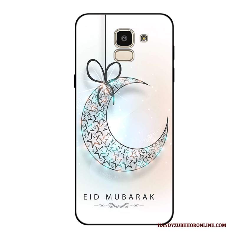 Custodia Samsung Galaxy J6 Silicone Tutto Incluso Anti-caduta, Cover Samsung Galaxy J6 Morbido Fresco