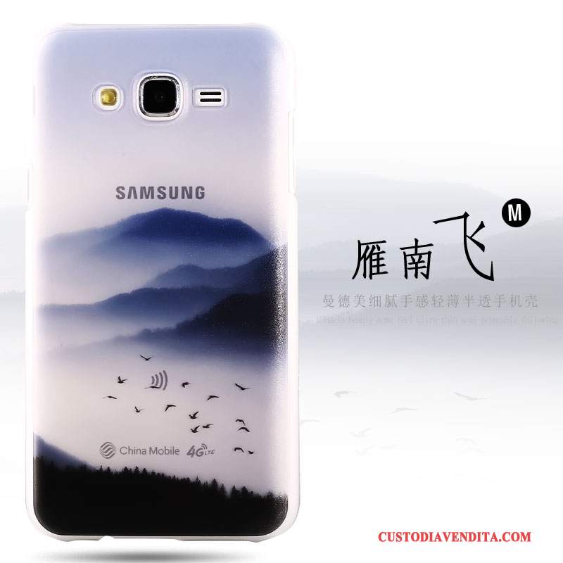 Custodia Samsung Galaxy J7 2015 Colore Macchiati Sottile, Cover Samsung Galaxy J7 2015 Protezione Tendenzatelefono