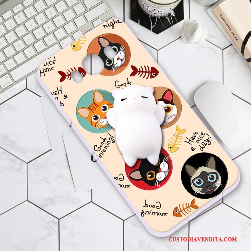 Custodia Samsung Galaxy J7 2016 Creativo Morbido Di Personalità, Cover Samsung Galaxy J7 2016 Silicone Blu Chiaro Tutto Incluso