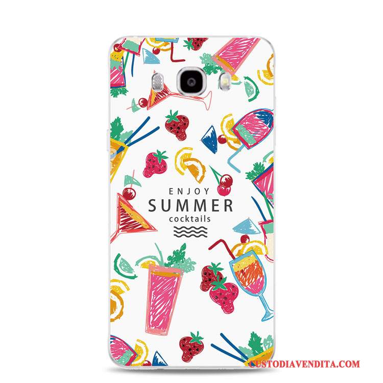 Custodia Samsung Galaxy J7 2017 Silicone Telefono Fiori, Cover Samsung Galaxy J7 2017 Colore Morbido Supporto