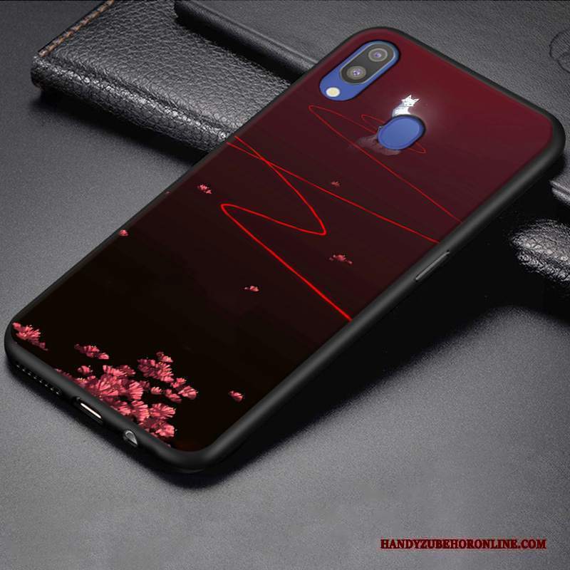Custodia Samsung Galaxy M20 Creativo Macchiati Anti-caduta, Cover Samsung Galaxy M20 Silicone Tutto Incluso Di Personalità