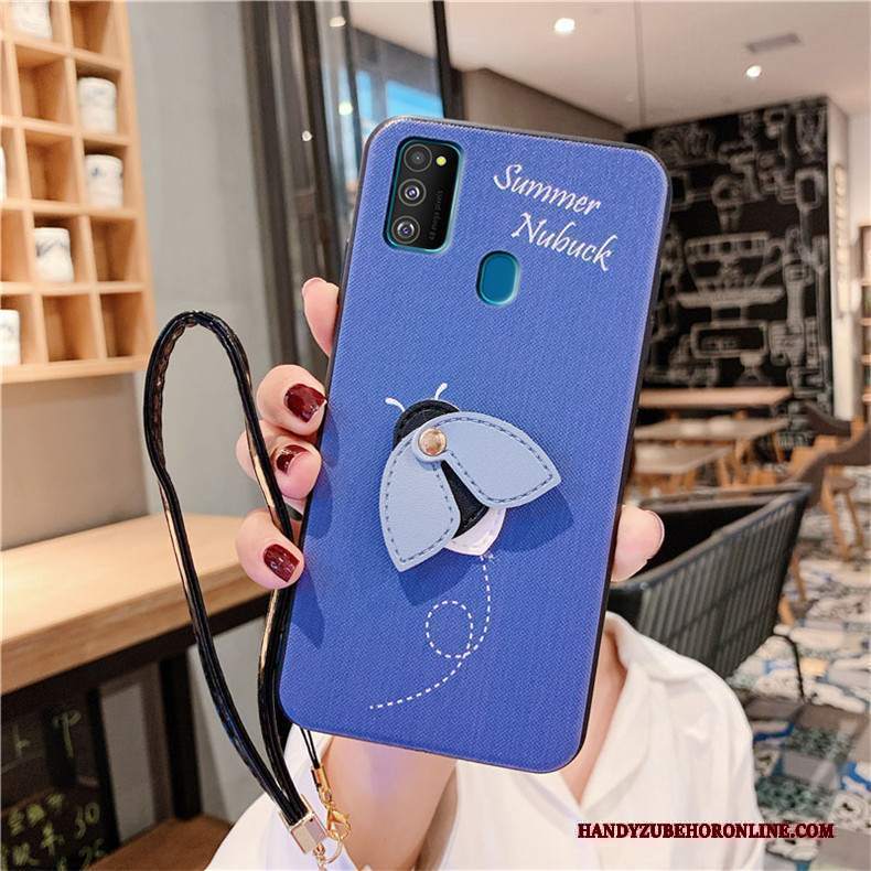 Custodia Samsung Galaxy M30s Cartone Animato Telefono Anti-caduta, Cover Samsung Galaxy M30s Morbido Tutto Incluso