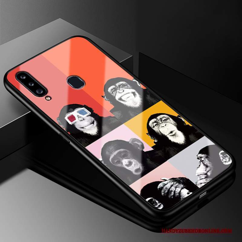 Custodia Samsung Galaxy M30s Creativo Telefono Anti-caduta, Cover Samsung Galaxy M30s Moda Vetro Difficile