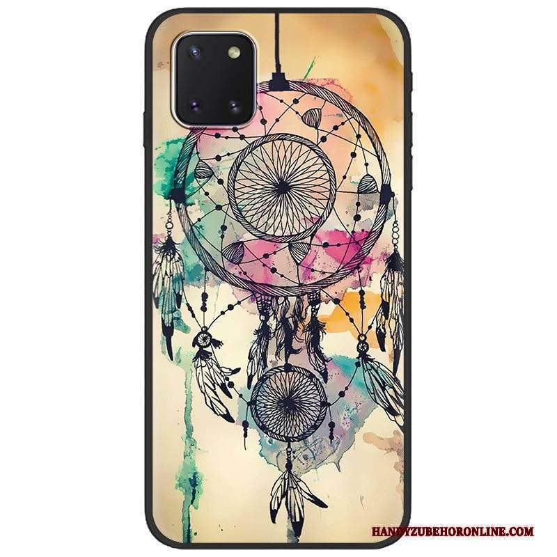 Custodia Samsung Galaxy Note 10 Lite Colore Nero Pu, Cover Samsung Galaxy Note 10 Lite Telefono Macchiati