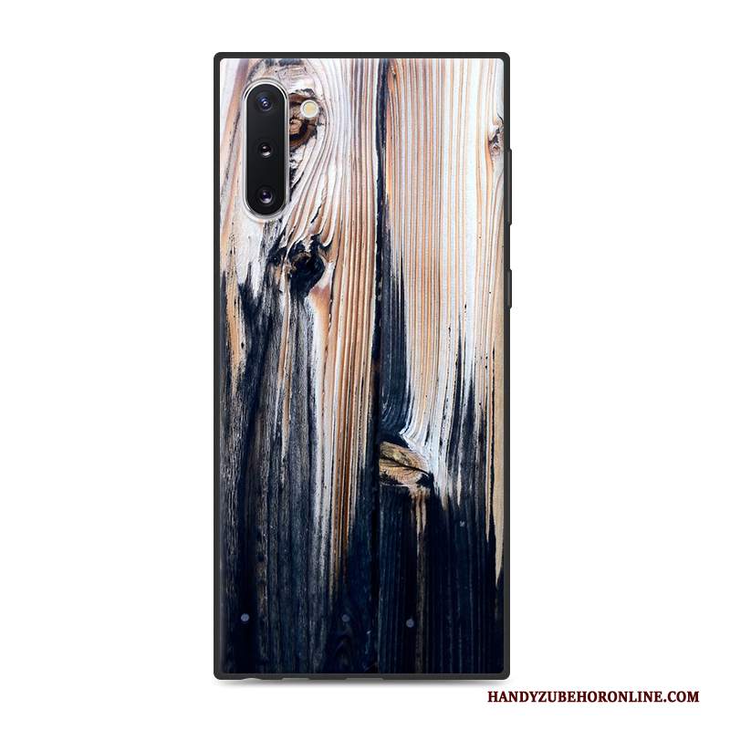 Custodia Samsung Galaxy Note 10 Silicone Telefono Morbido, Cover Samsung Galaxy Note 10 Zoccoli Semplici Grigio