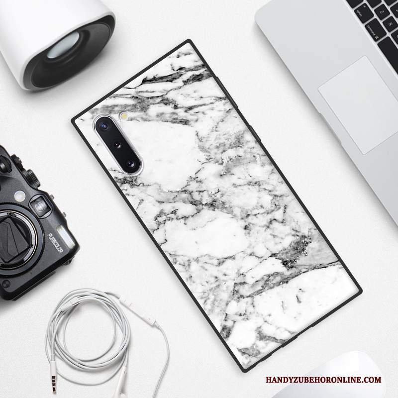 Custodia Samsung Galaxy Note 10 Silicone Telefono Morbido, Cover Samsung Galaxy Note 10 Zoccoli Semplici Grigio