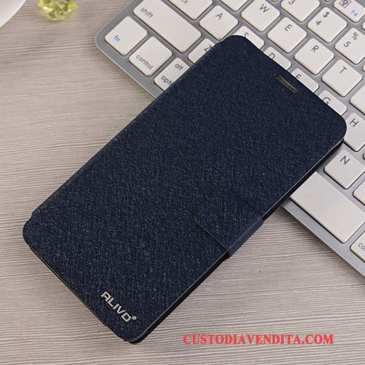 Custodia Samsung Galaxy Note 4 Pelle Blutelefono, Cover Samsung Galaxy Note 4 Protezione