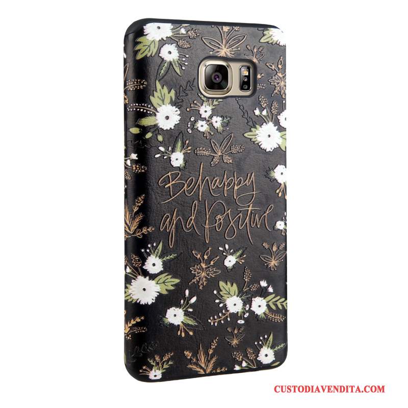 Custodia Samsung Galaxy Note 5 Colore Tendenzatelefono, Cover Samsung Galaxy Note 5 Cartone Animato Morbido Blu