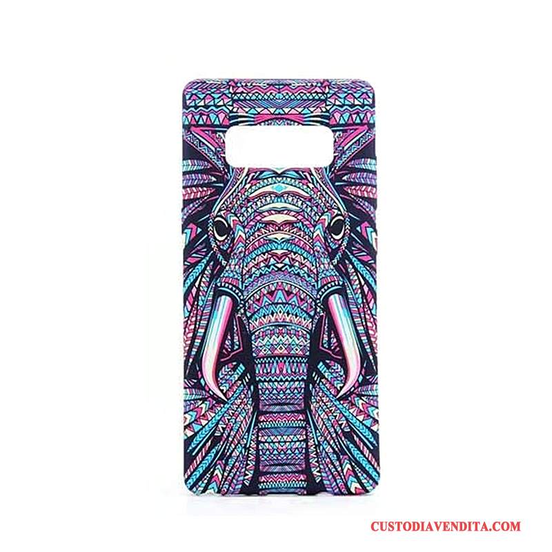 Custodia Samsung Galaxy Note 8 Colore Macchiati Luminoso, Cover Samsung Galaxy Note 8 Protezione Morbido Tendenza