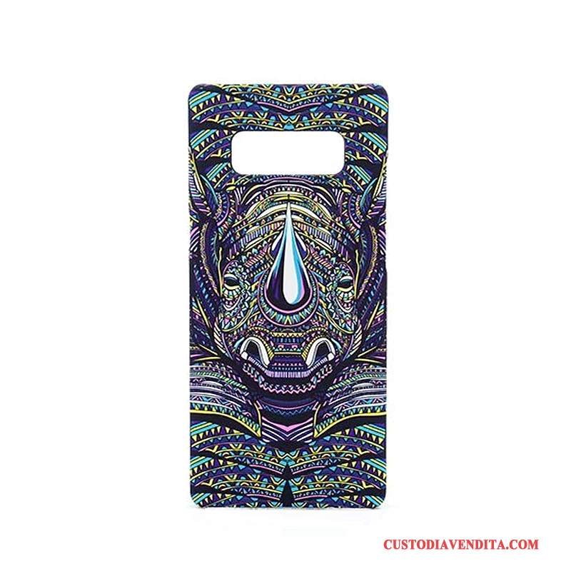 Custodia Samsung Galaxy Note 8 Colore Macchiati Luminoso, Cover Samsung Galaxy Note 8 Protezione Morbido Tendenza