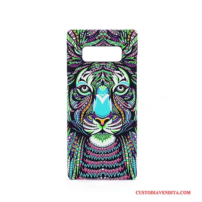 Custodia Samsung Galaxy Note 8 Colore Macchiati Luminoso, Cover Samsung Galaxy Note 8 Protezione Morbido Tendenza