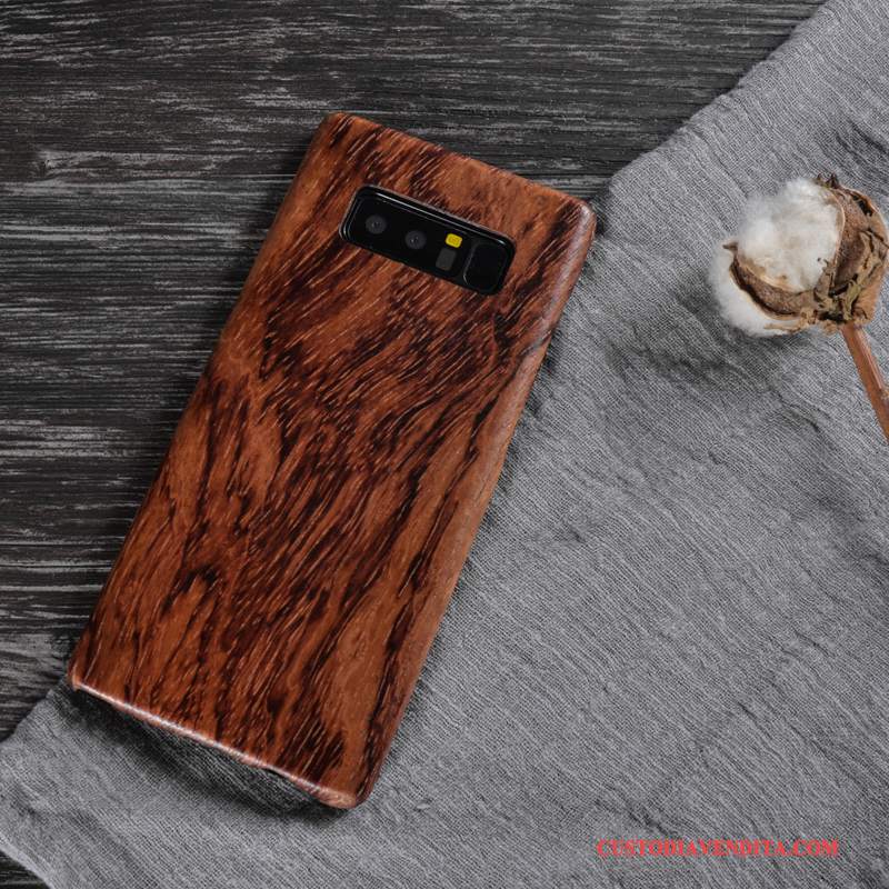 Custodia Samsung Galaxy Note 8 Legno Massello Legnotelefono, Cover Samsung Galaxy Note 8 Protezione