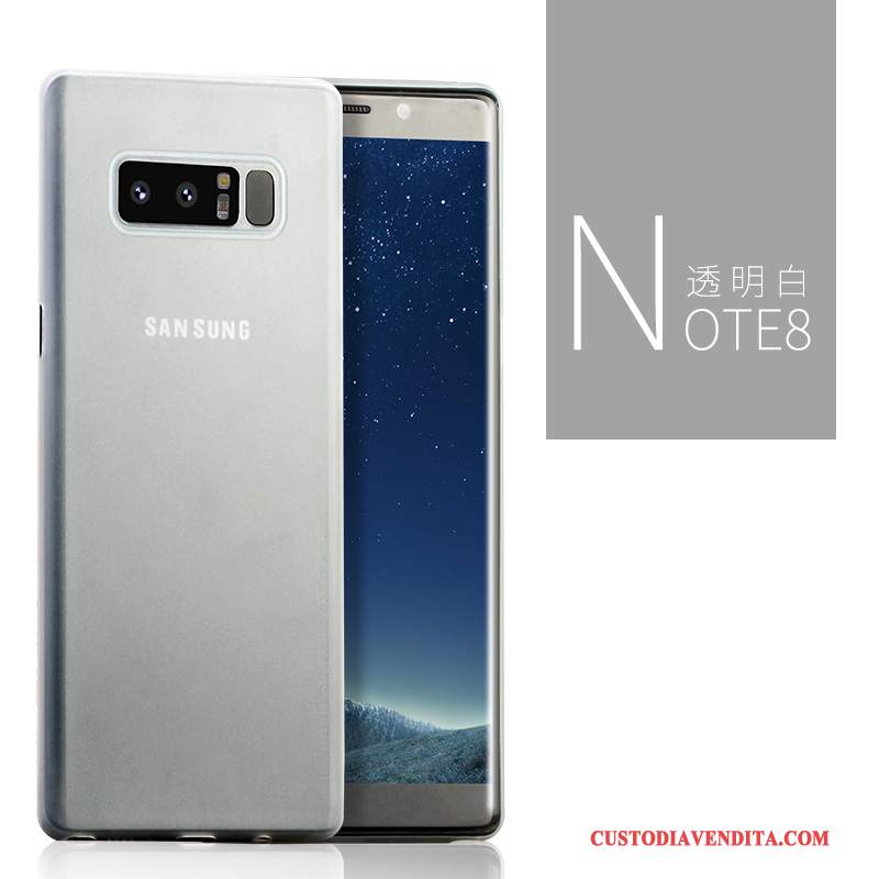 Custodia Samsung Galaxy Note 8 Silicone Tutto Incluso Nuovo, Cover Samsung Galaxy Note 8 Protezione Nerotelefono