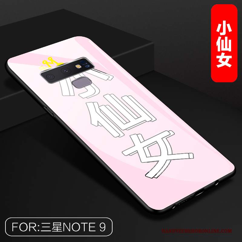 Custodia Samsung Galaxy Note 9 Creativo Verde Vetro, Cover Samsung Galaxy Note 9 Specchio Tutto Incluso
