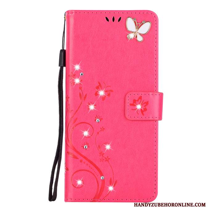Custodia Samsung Galaxy Note 9 Pelle Ornamenti Appesitelefono, Cover Samsung Galaxy Note 9 Strass Verde Carta