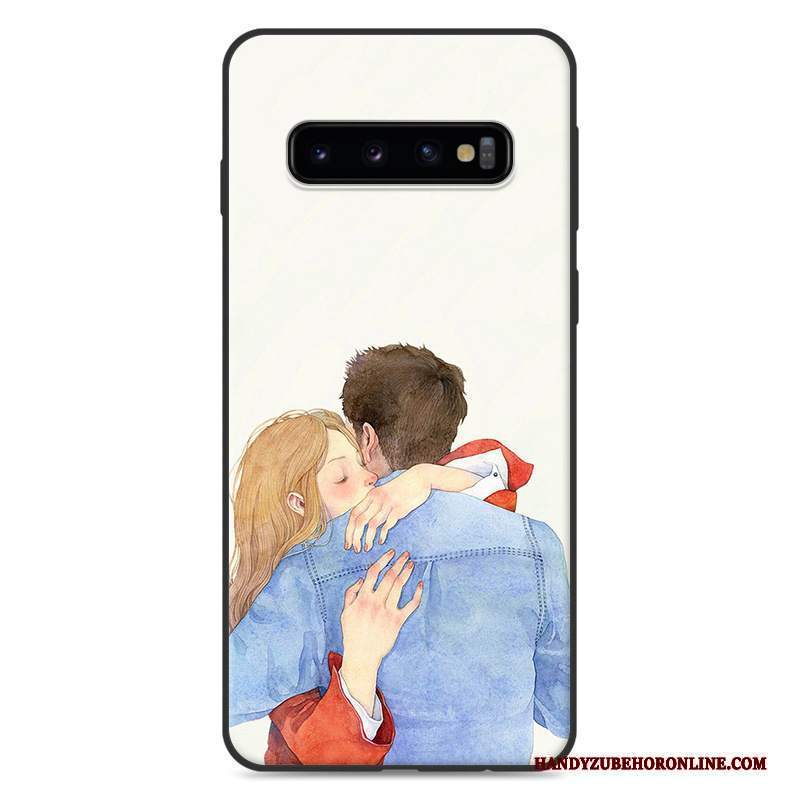 Custodia Samsung Galaxy S10 Fresco Piccola, Cover Samsung Galaxy S10 Arte Verde