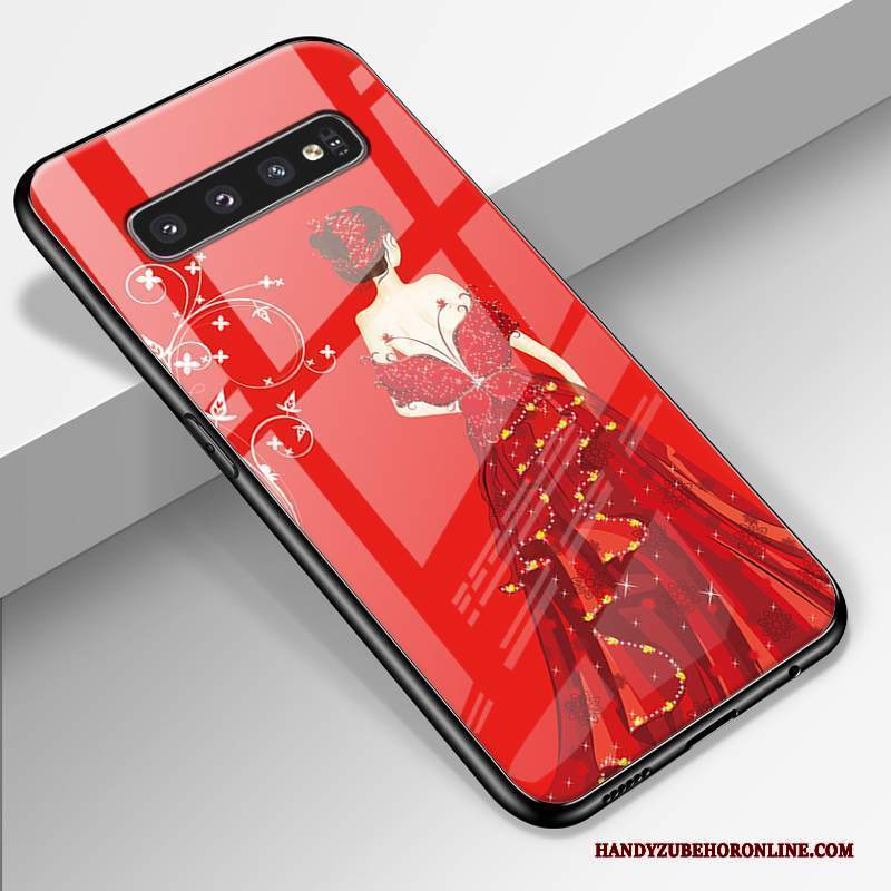 Custodia Samsung Galaxy S10 Silicone Morbido Semplici, Cover Samsung Galaxy S10 Protezione Telefono Di Personalità