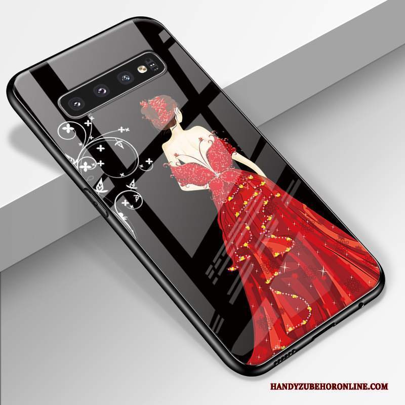 Custodia Samsung Galaxy S10 Silicone Morbido Semplici, Cover Samsung Galaxy S10 Protezione Telefono Di Personalità