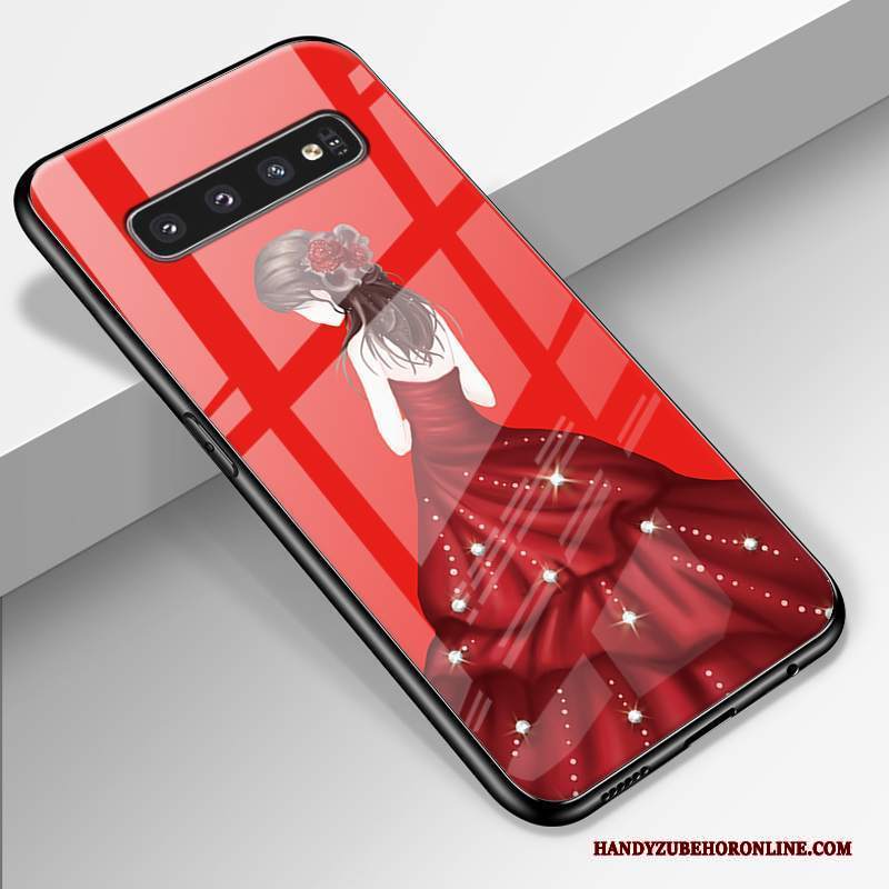 Custodia Samsung Galaxy S10 Silicone Morbido Semplici, Cover Samsung Galaxy S10 Protezione Telefono Di Personalità