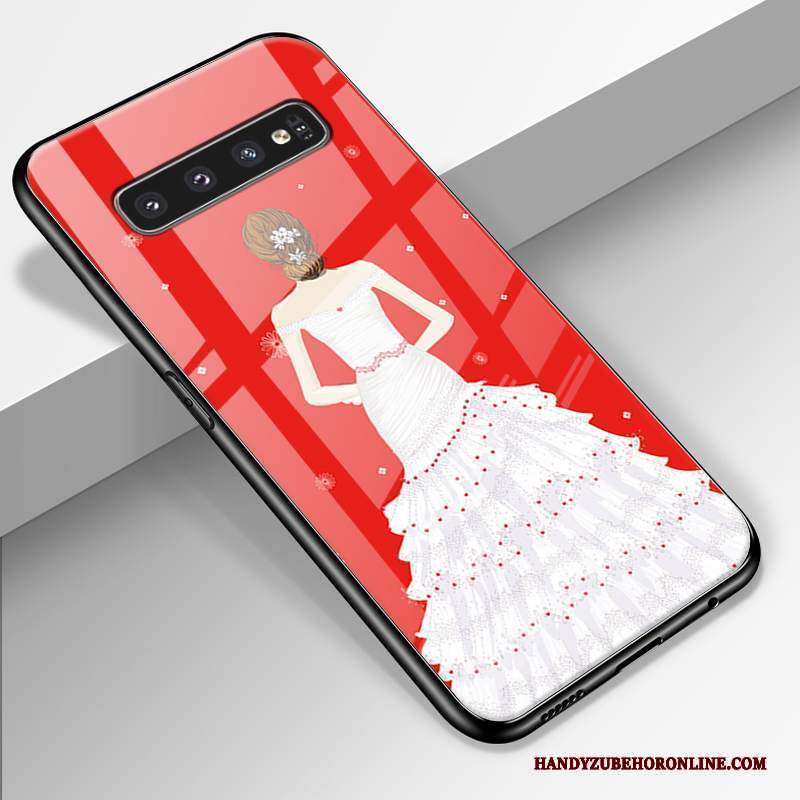 Custodia Samsung Galaxy S10 Silicone Morbido Semplici, Cover Samsung Galaxy S10 Protezione Telefono Di Personalità