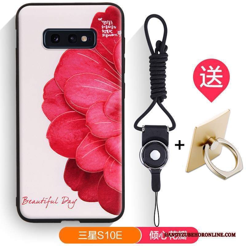 Custodia Samsung Galaxy S10e Cartone Animato Macchiati Morbido, Cover Samsung Galaxy S10e Silicone Marchio Di Tendenzatelefono