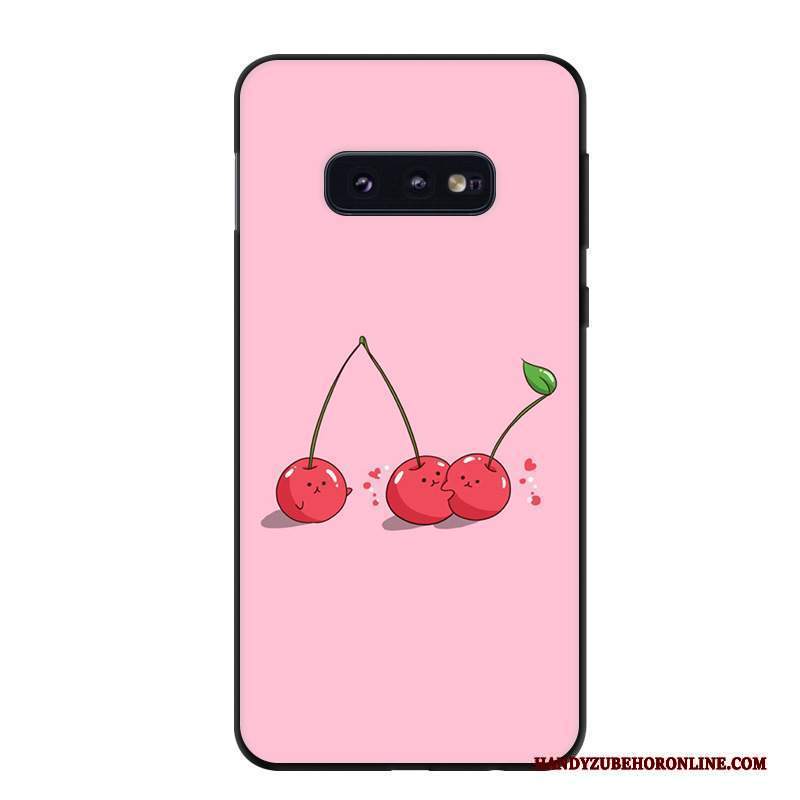 Custodia Samsung Galaxy S10e Cartone Animato Telefono Tendenza, Cover Samsung Galaxy S10e Protezione Giallo Arte