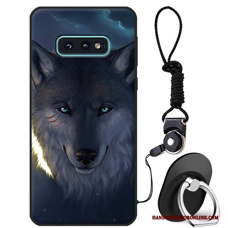 Custodia Samsung Galaxy S10e Protezione Tutto Incluso Marchio Di Tendenza, Cover Samsung Galaxy S10e Silicone Gioventù Anti-caduta