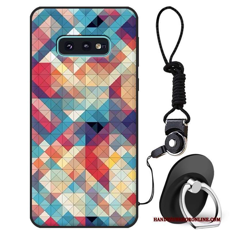 Custodia Samsung Galaxy S10e Protezione Tutto Incluso Marchio Di Tendenza, Cover Samsung Galaxy S10e Silicone Gioventù Anti-caduta