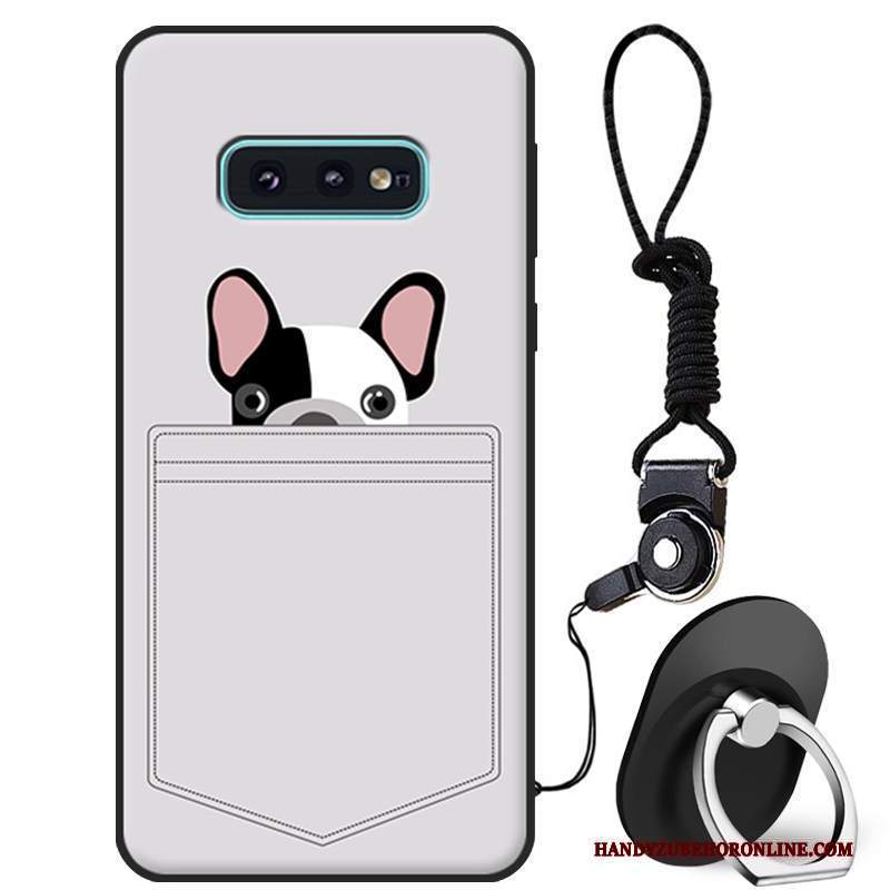 Custodia Samsung Galaxy S10e Protezione Tutto Incluso Marchio Di Tendenza, Cover Samsung Galaxy S10e Silicone Gioventù Anti-caduta
