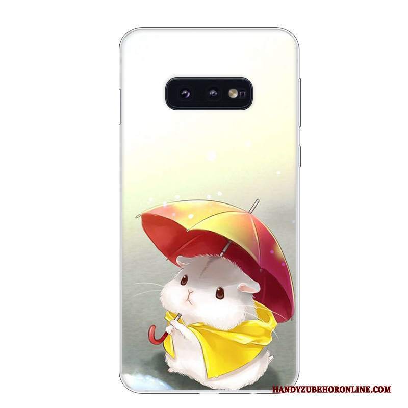 Custodia Samsung Galaxy S10e Silicone Telefono Blu, Cover Samsung Galaxy S10e Protezione Bianco Anti-caduta