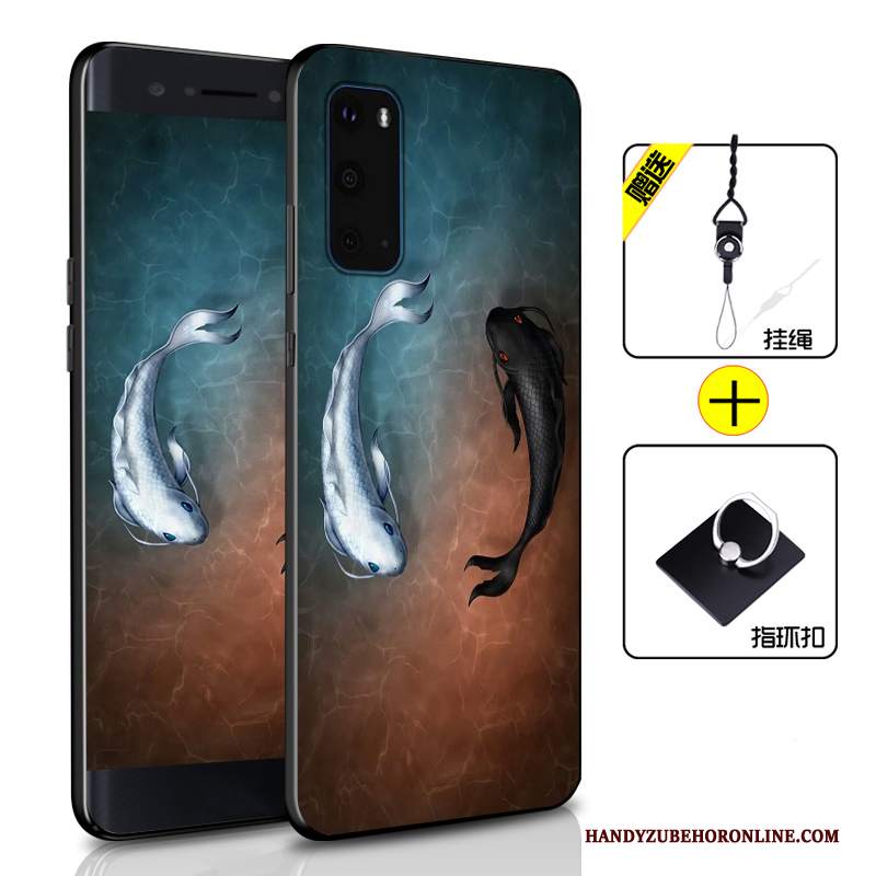 Custodia Samsung Galaxy S20 Silicone Di Personalità Anti-caduta, Cover Samsung Galaxy S20 Protezione Tutto Incluso Morbido